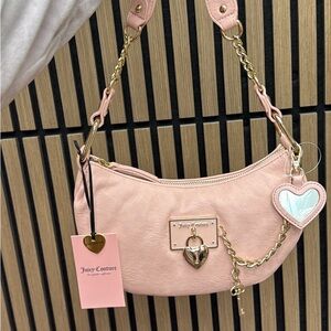 Juicy Couture Exclusive Pink Rolling On Hobo Bag: BRAND NEW